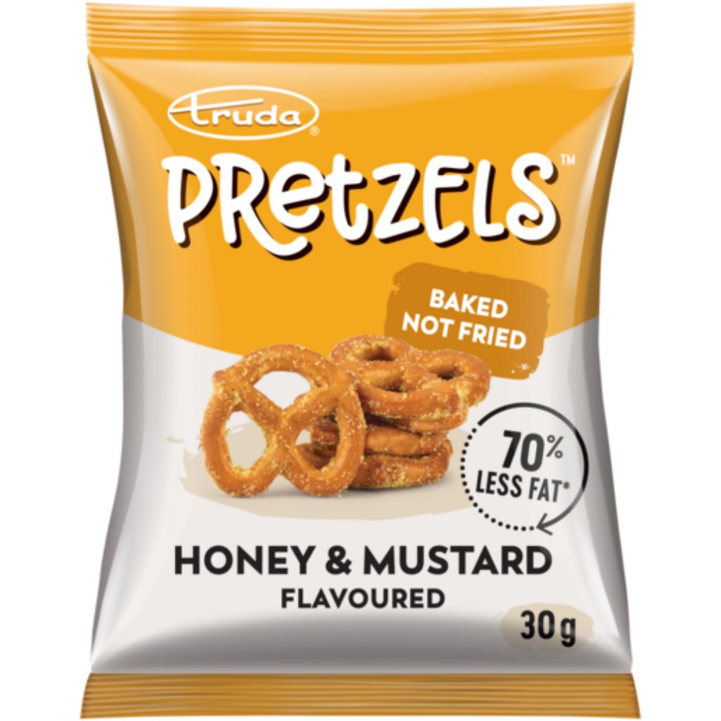 Truda Pretzels Honey & Mustard 30G DEFAULT TITLE