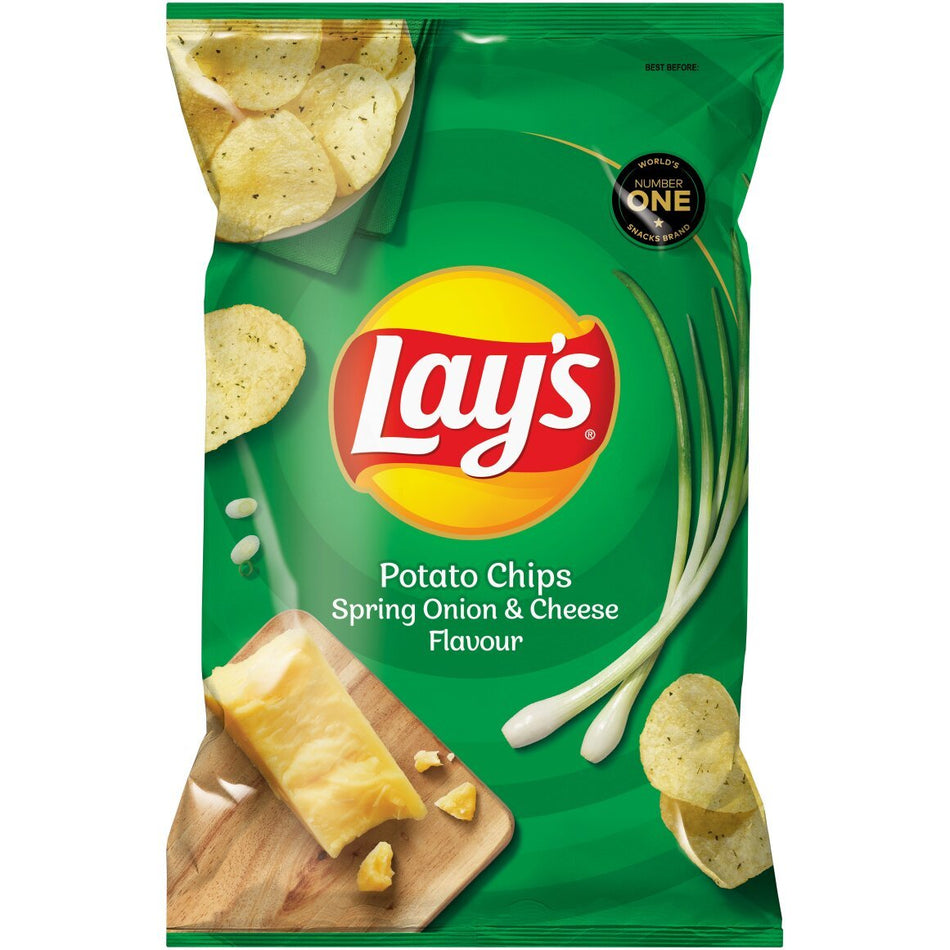 Lay's Potato Chips Spring Onion & Cheese 120G