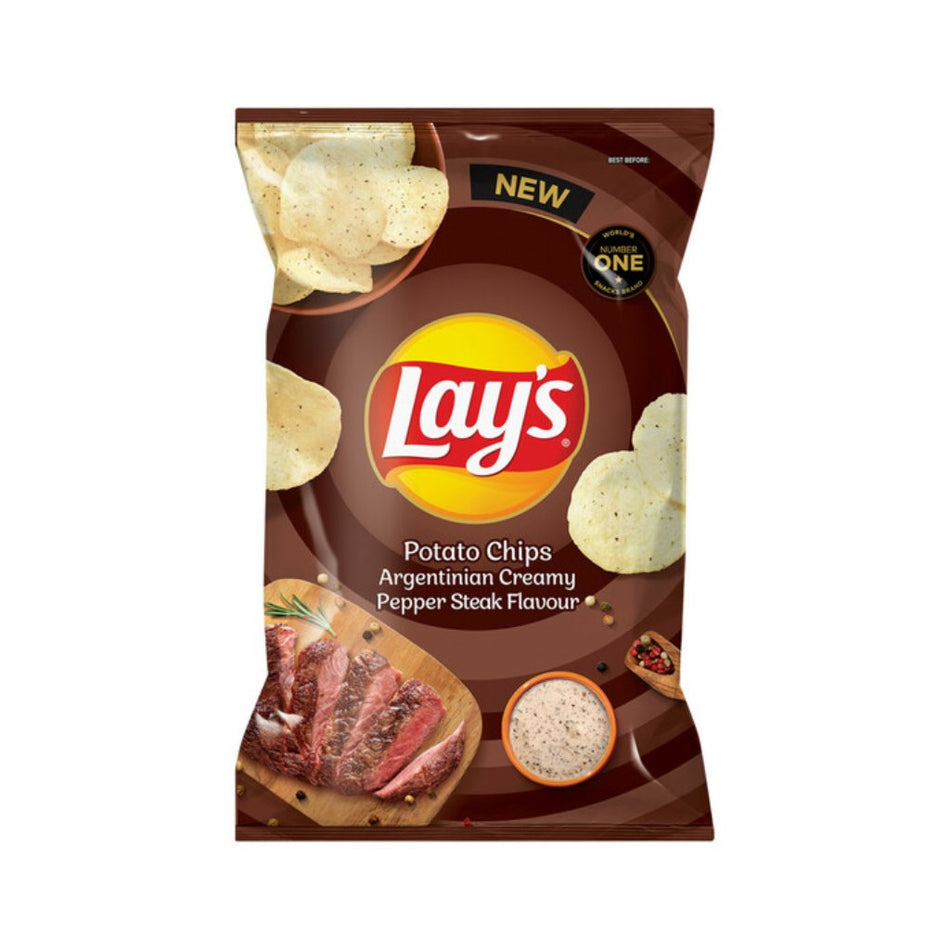 Lay's Potato Chips Argentinian Creamy Pepper Steak 120G