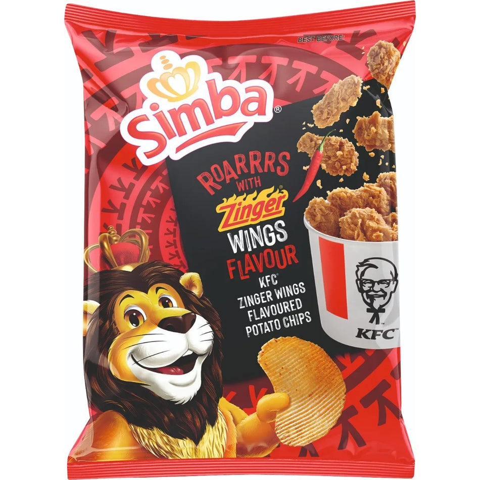 Simba Potato Chips Hot Wings 120G