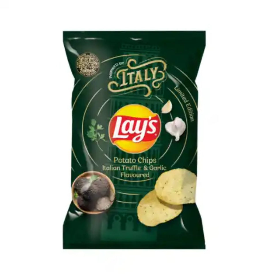 Lays Potato Chips Italian Truffle & Garlic 120G