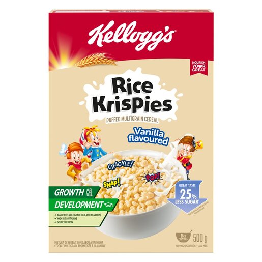 Kellogg's Rice Krispies Vanilla 500G -