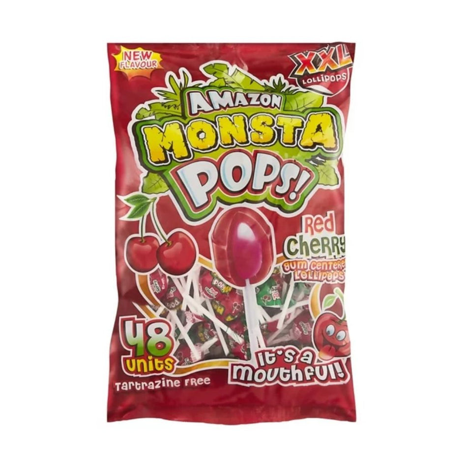 Amazon Lollipops Red Cherry 8'S