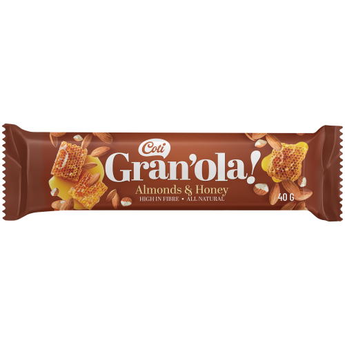 Coti Granola Bar Honey & Almonds 40g