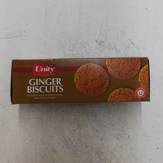 Unity Biscuits Ginger 175G