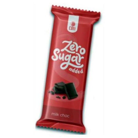 Coti Zero Sugar Chocolate Slab 80G Milk