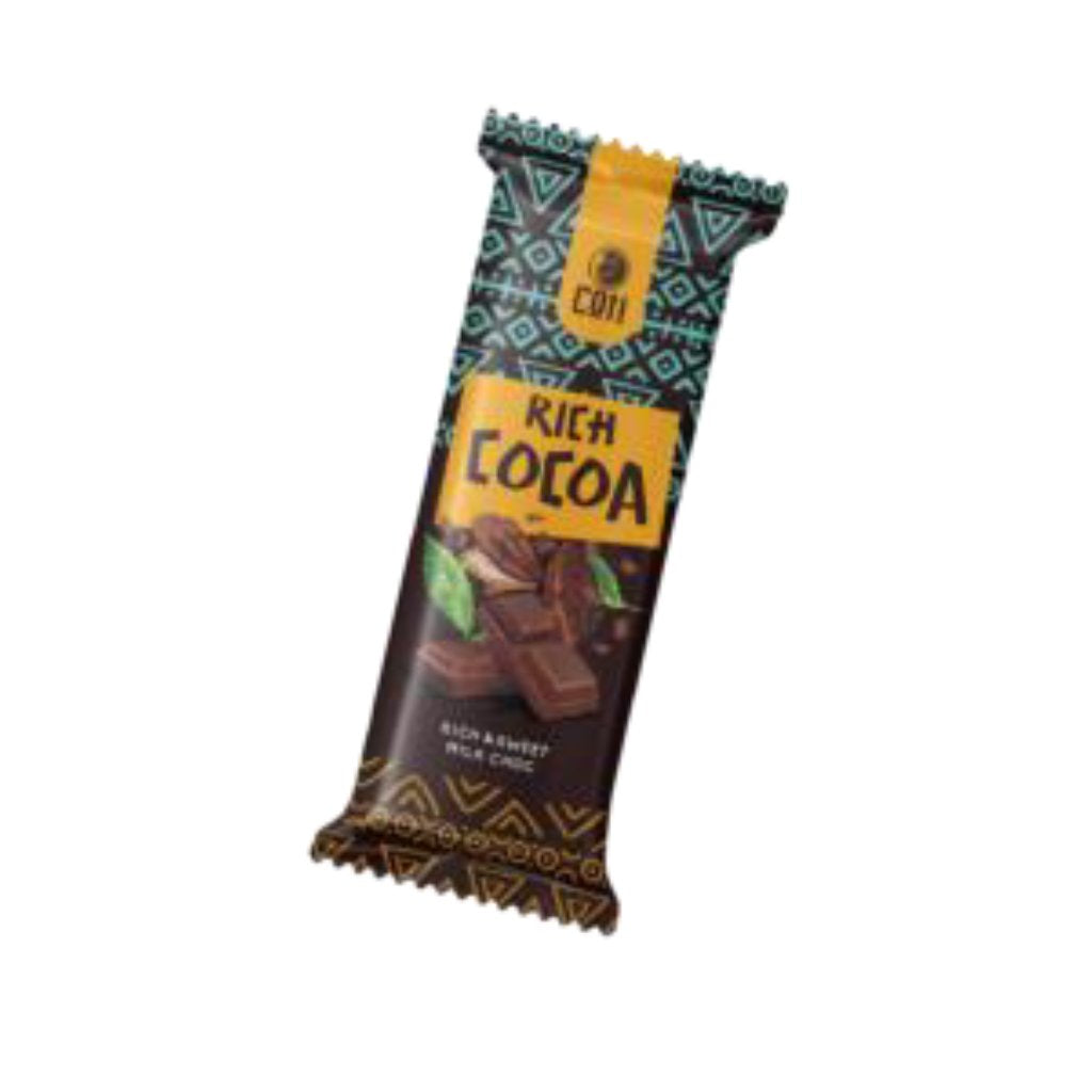 Coti Rich Cocoa Milk Chocolate Slab 80G DEFAULT TITLE