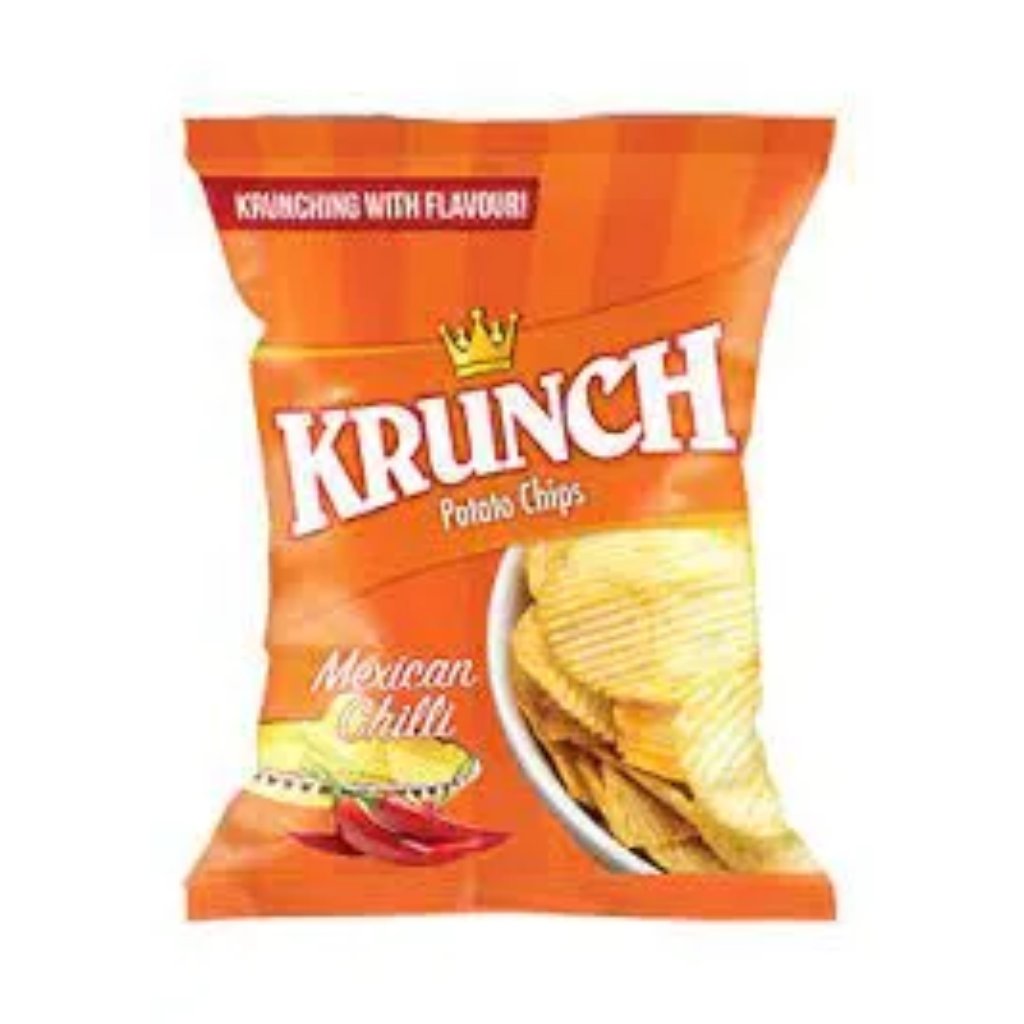 Krunch Potato Chips 30G Mexican Chilli