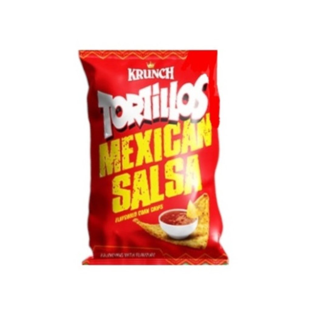 Krunch Tortillos Corn Chips 145G Mexican Salsa