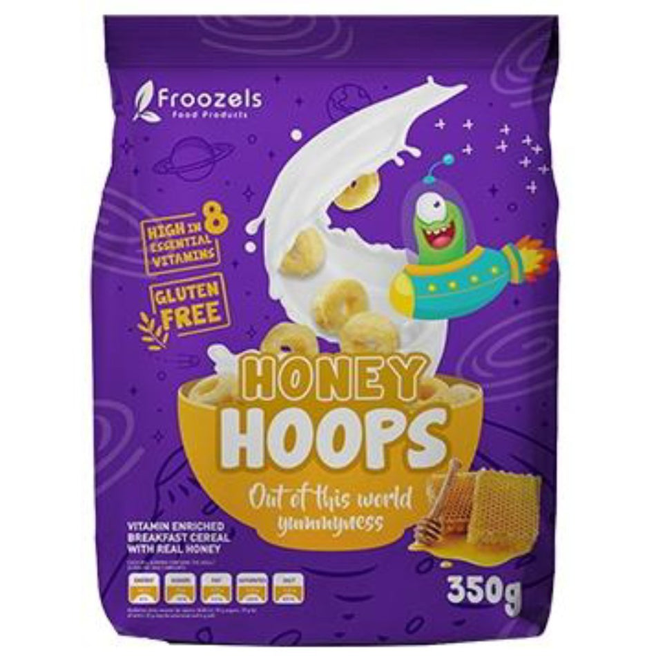 Froozels Cereal Honey Hoops 350G DEFAULT TITLE