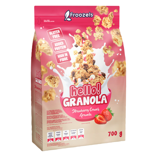 Froozels Strawberry Crunch Granola Cosmic Clusters 700g