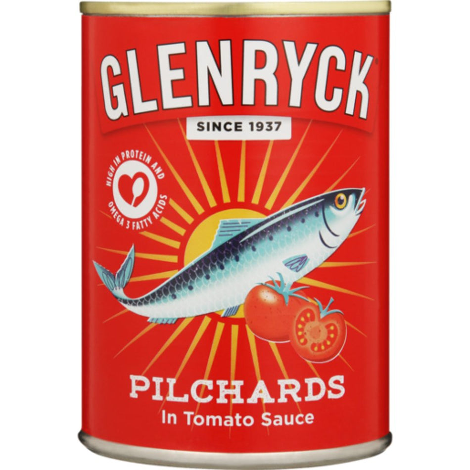 Glenryck Pilchards Tomato Sauce 400G
