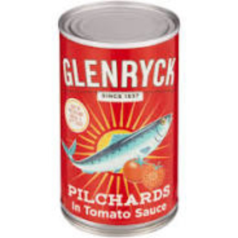 Glenryck Pilchards Tomato Sauce 155G