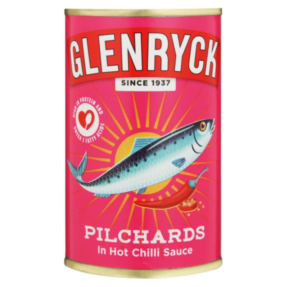 Glenryck Pilchards Hot Chilli Sauce 155G