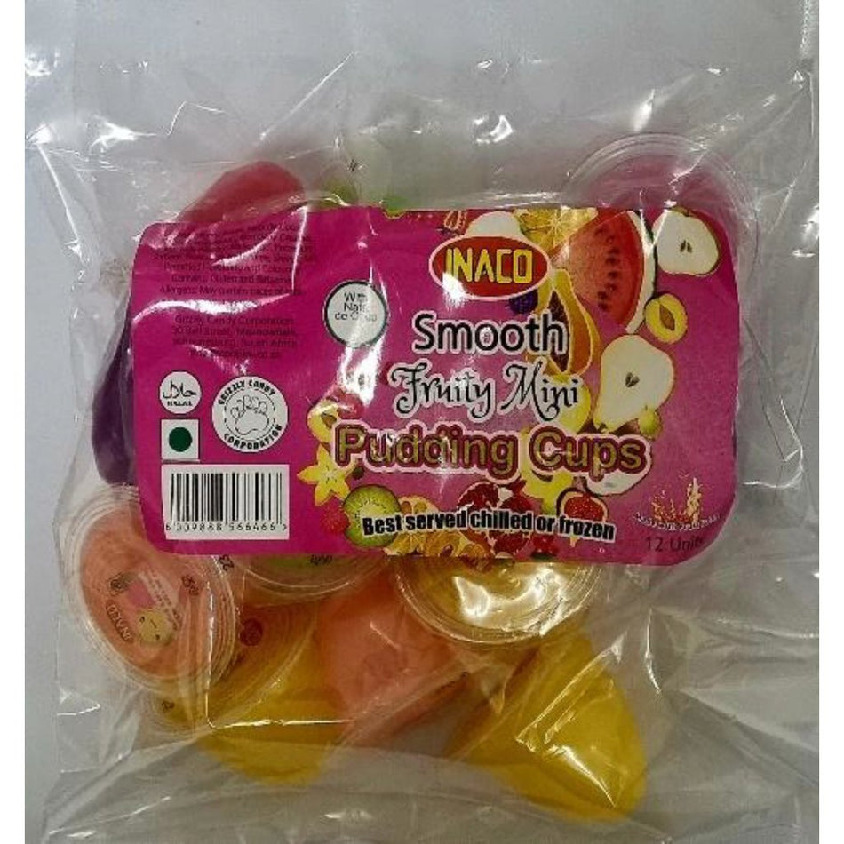 Inaco Pudding Cups Fruity Assorted 12'S