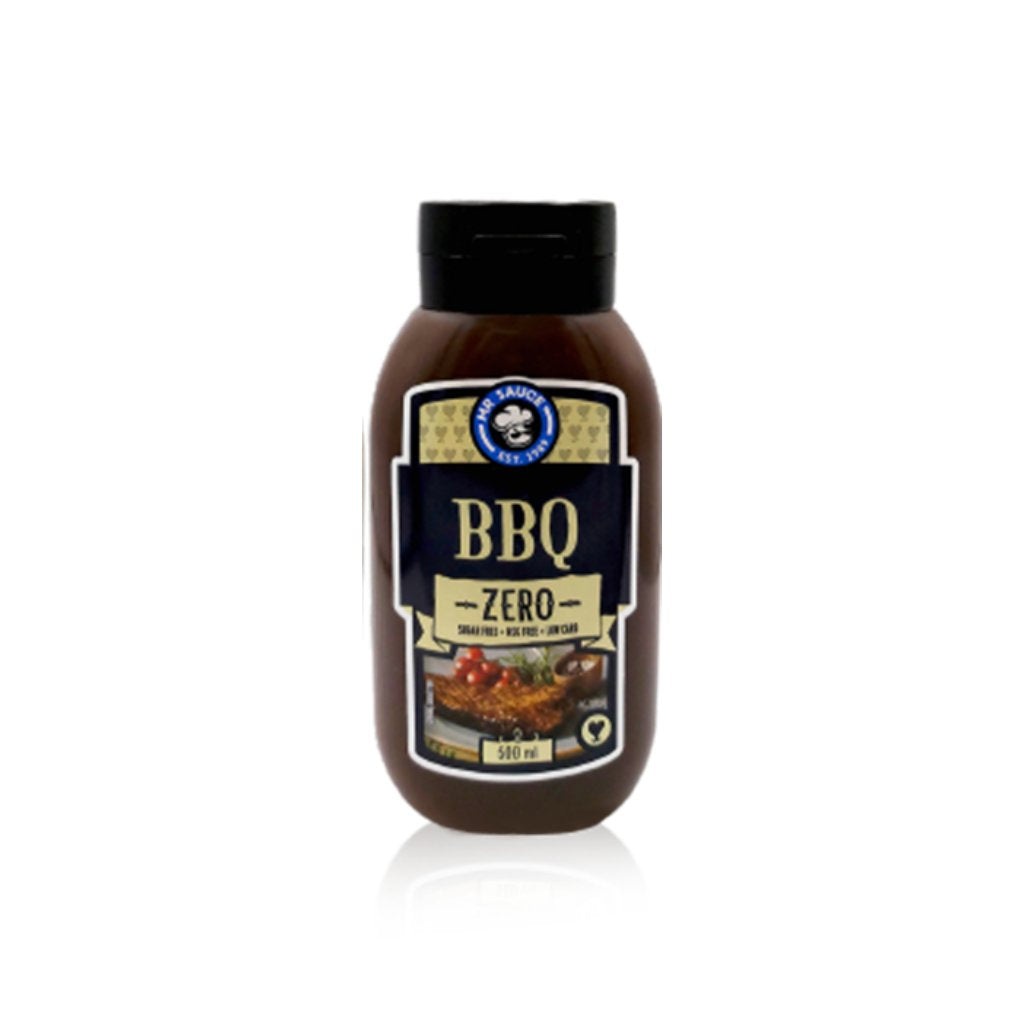 Mr Sauce Zero Sauce 500ML Bbq