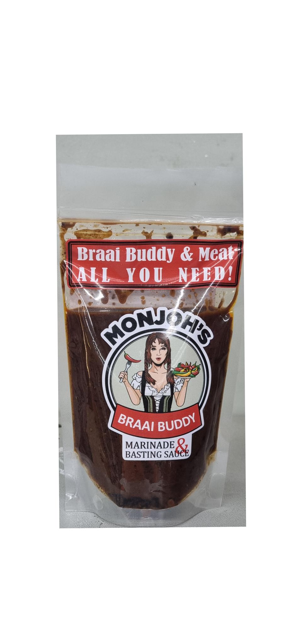 Monjohs Braai Buddy Sauce 180ML