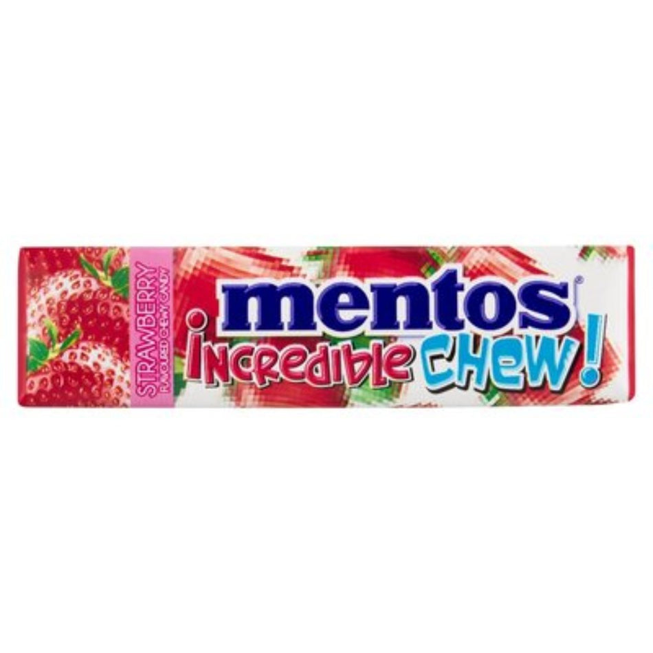 Mentos Sweets Incredible Chew Strawberry 47G