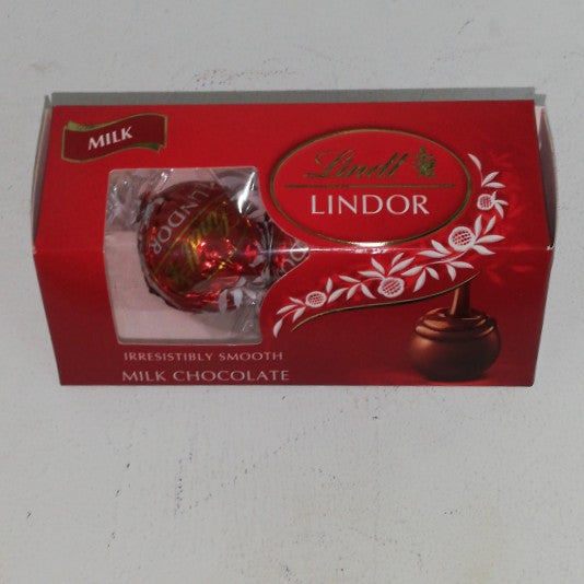 Lindt Lindor Milk Chocolate Truffle 37G DEFAULT TITLE