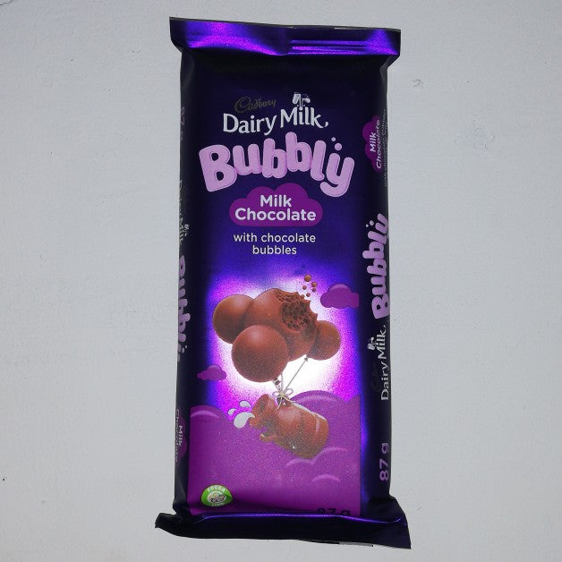 Cadbury Chocolate Dairy Milk Bubbly 87G