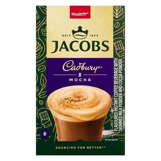 Jacobs Cadbury Instant Mocha 8 x 19.5G -