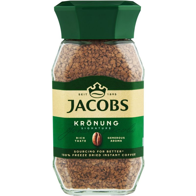 Jacobs Krönung 100% Freeze Dried Instant Coffee 95G -