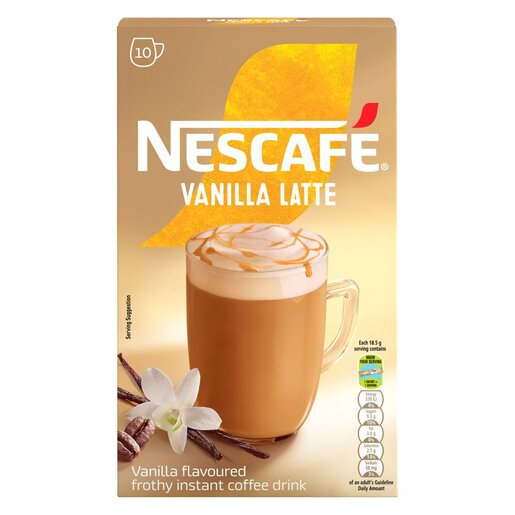 Nestle Coffee Vanilla Latte 18.5G Vanilla Latte