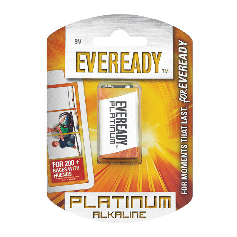 Eveready Battery Platinum Alkaline 9V 1'S