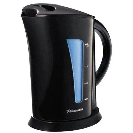 Pineware Cordless Kettle Black 1.7L