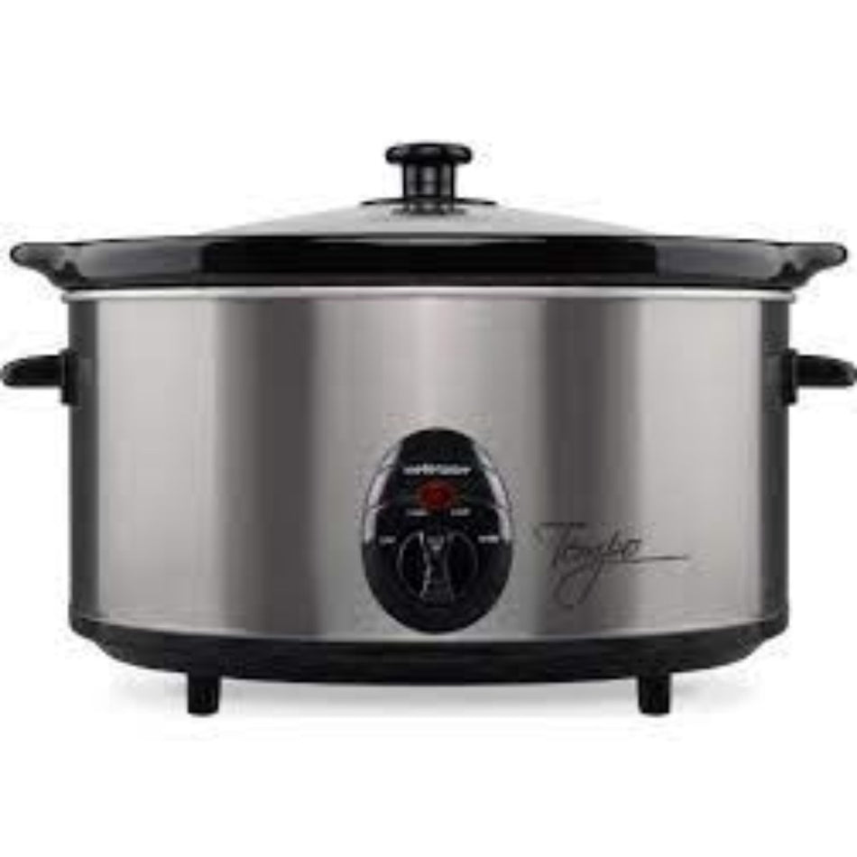 Mellerware Slow Cooker S/Steel 6.5L 320W -