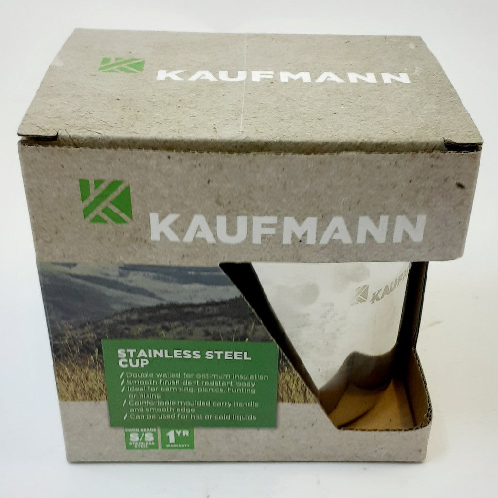 Kaufmann S/Steel Coffee Mug 450ML -