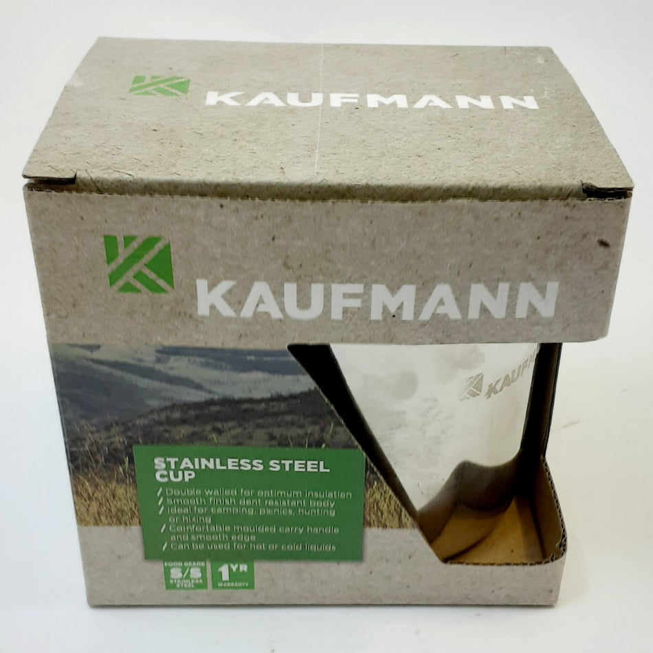 Kaufmann S/Steel Coffee Mug 450ML -