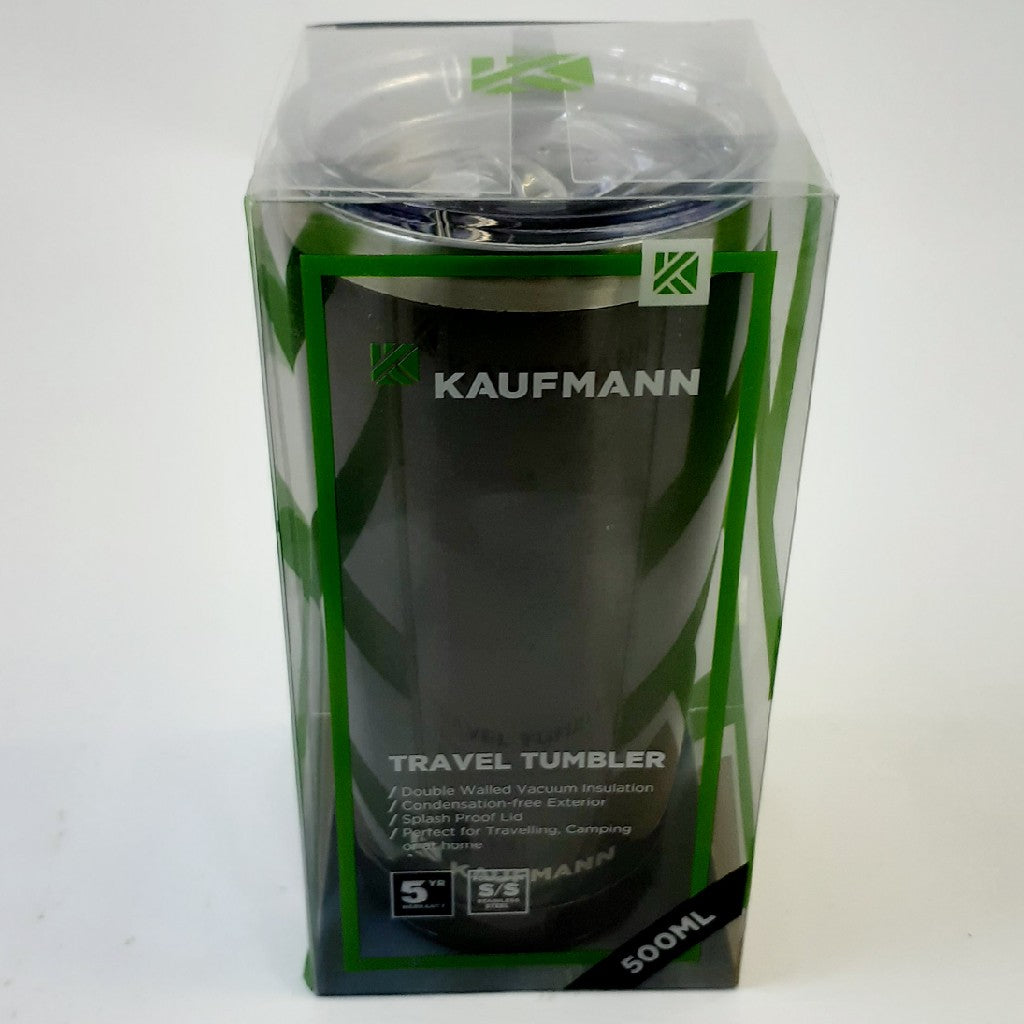 Kaufmann Tumbler Dbl Wall With Lid 500ML -
