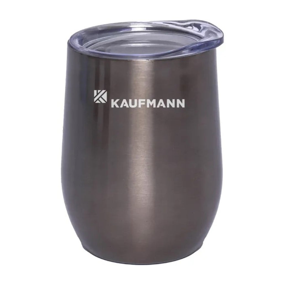 Kaufmann Tumbler Wine Dbl Wall With Lid 350ML