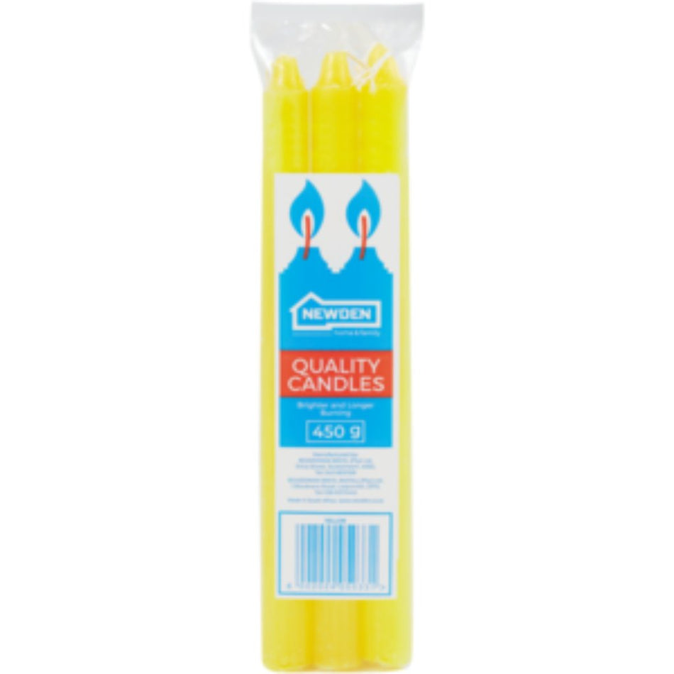 Newden Candles Yellow 450G