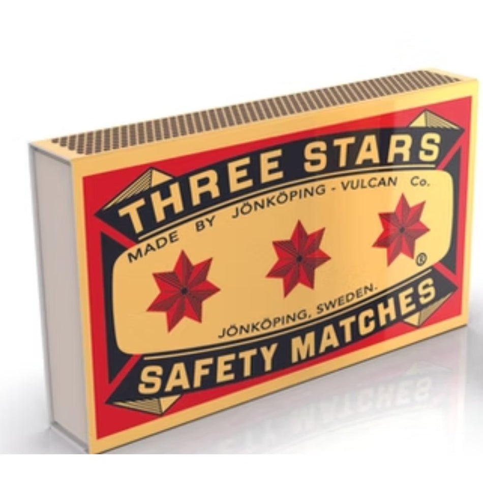 Three Star Cigar & Candle Matches 1'S