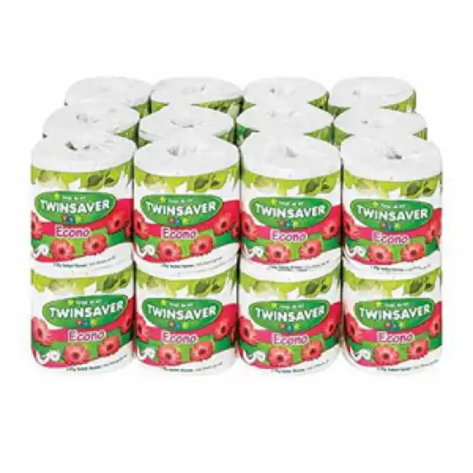 24'S Twinsaver Toilet Paper Econo Wrapped