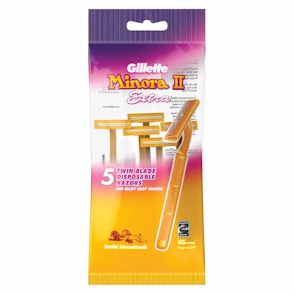 Minora Razor Disposable 5'S