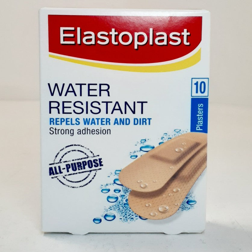 Elastoplast Plasters Water Resistant 10'S