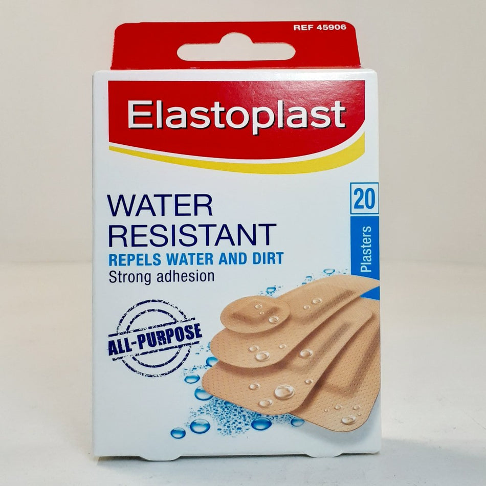 Elastoplast Plasters Water Resistant 20'S