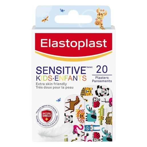 Elastoplast Plasters Sensitive Kids & Enfants 20'S -