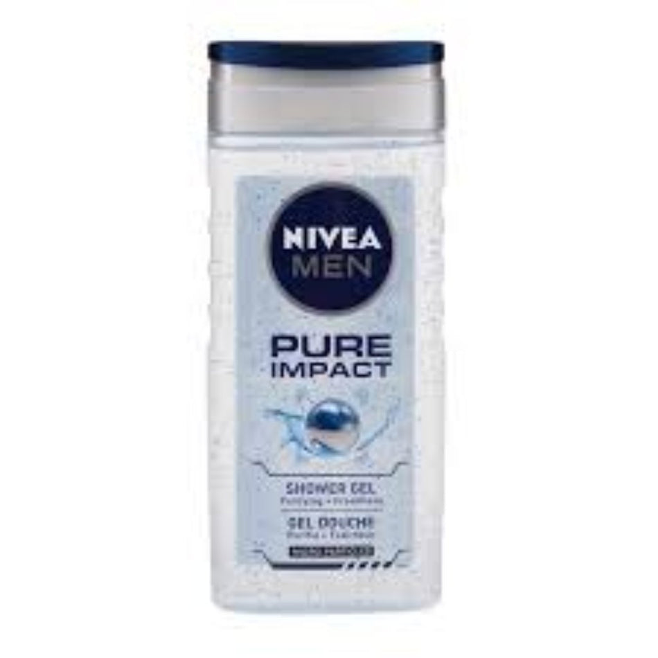 Nivea Shower Gel Men Pure Impact 250ML