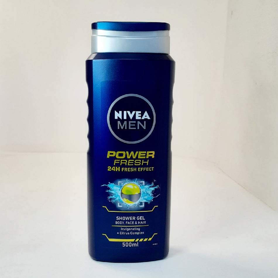 Nivea Shower Gel Men Power Fresh 500ML Men Power Fresh