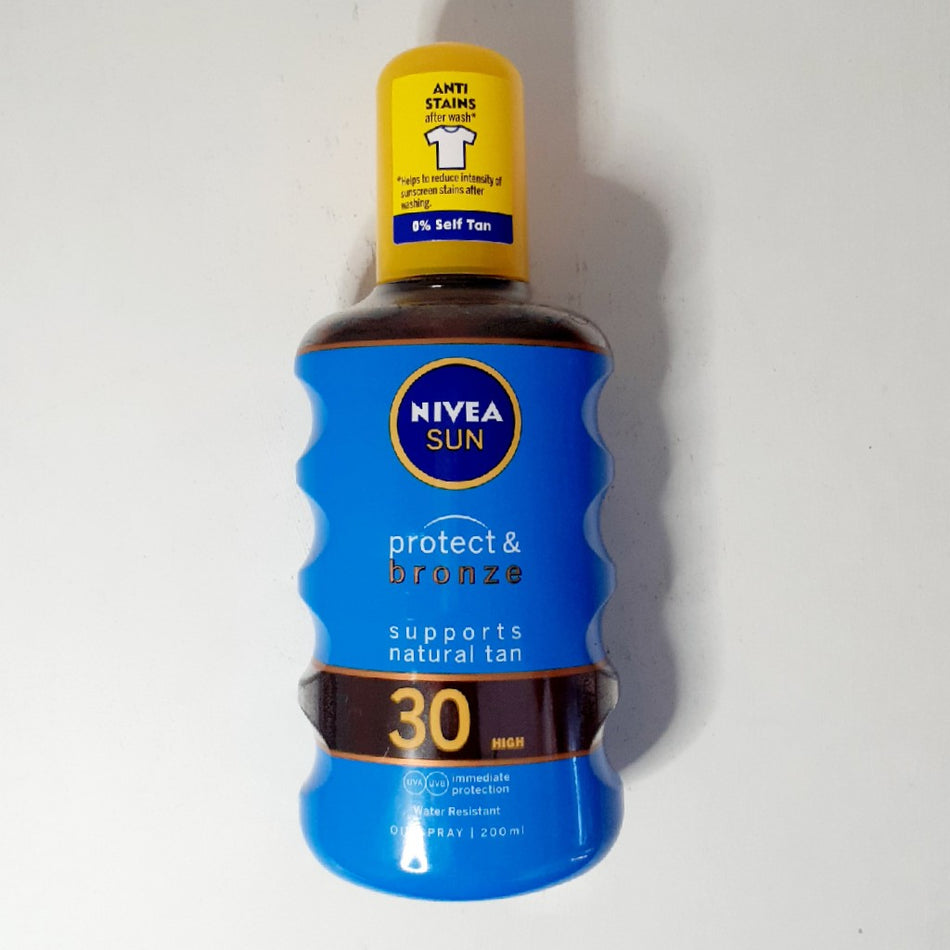Nivea Sun Protect & Bronze SPF30 200ML