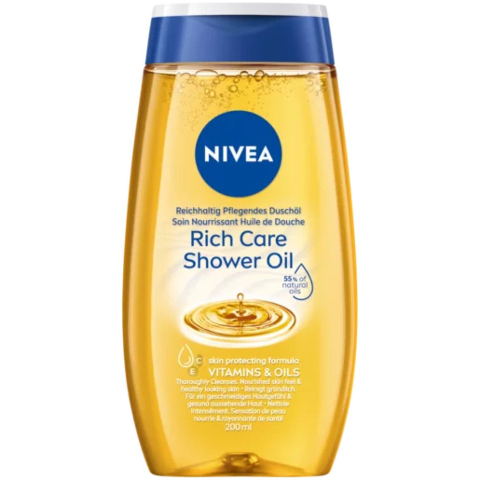 Nivea Shower Oil Rich Care 200ML
