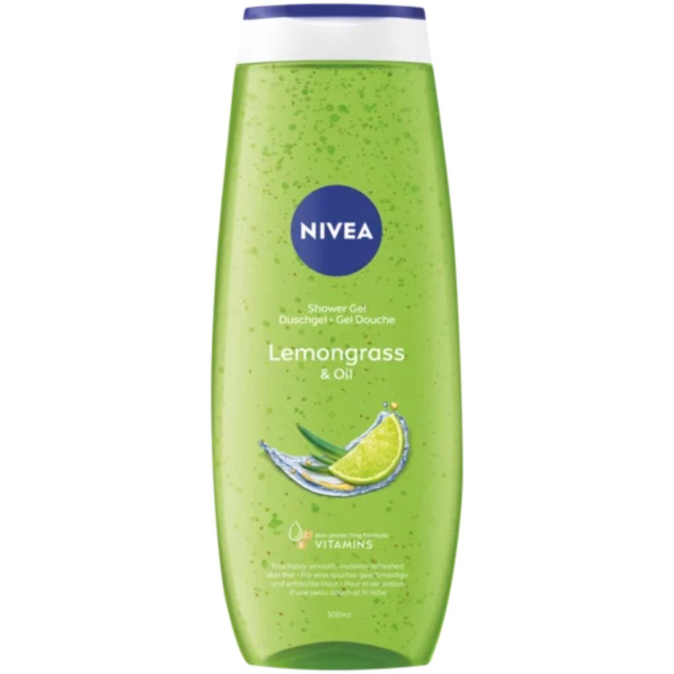Nivea Shower Gel Lemongrass & Oil 500ML