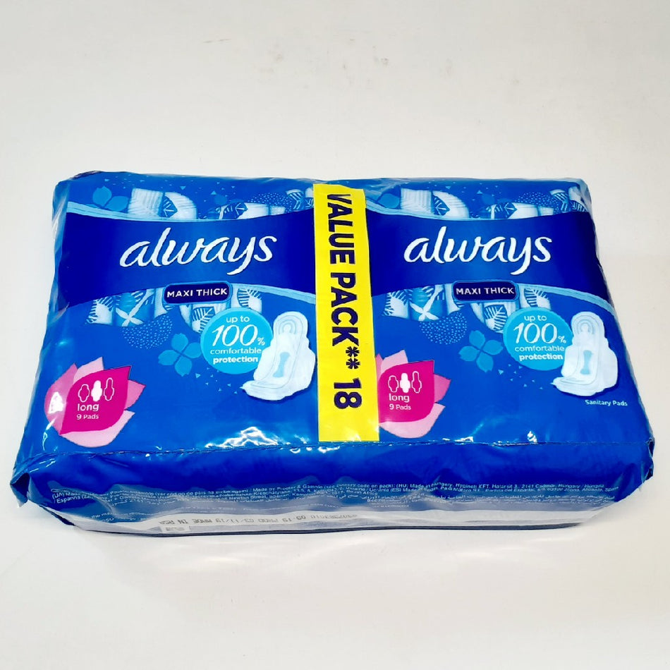 18'S Always Sanitary Pads Maxi Super Plus