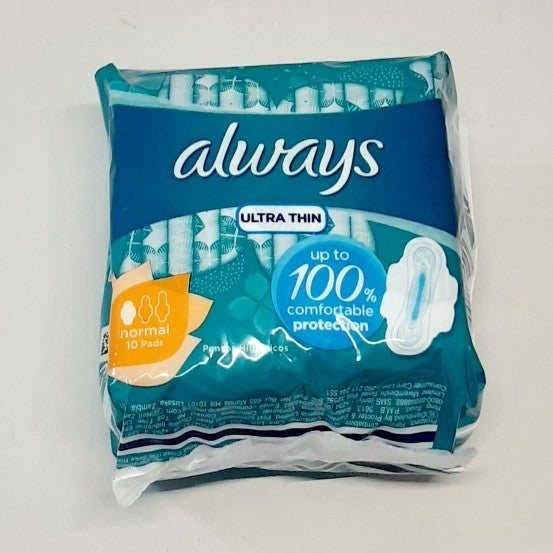 10'S Always Sanitary Pads Ultra Normal