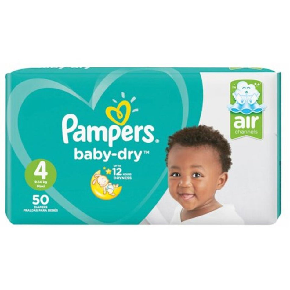 50'S Pampers Nappies Maxi 4
