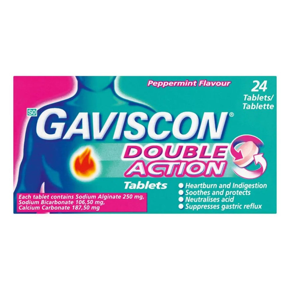 Gaviscon Double Action Tablets 24'S